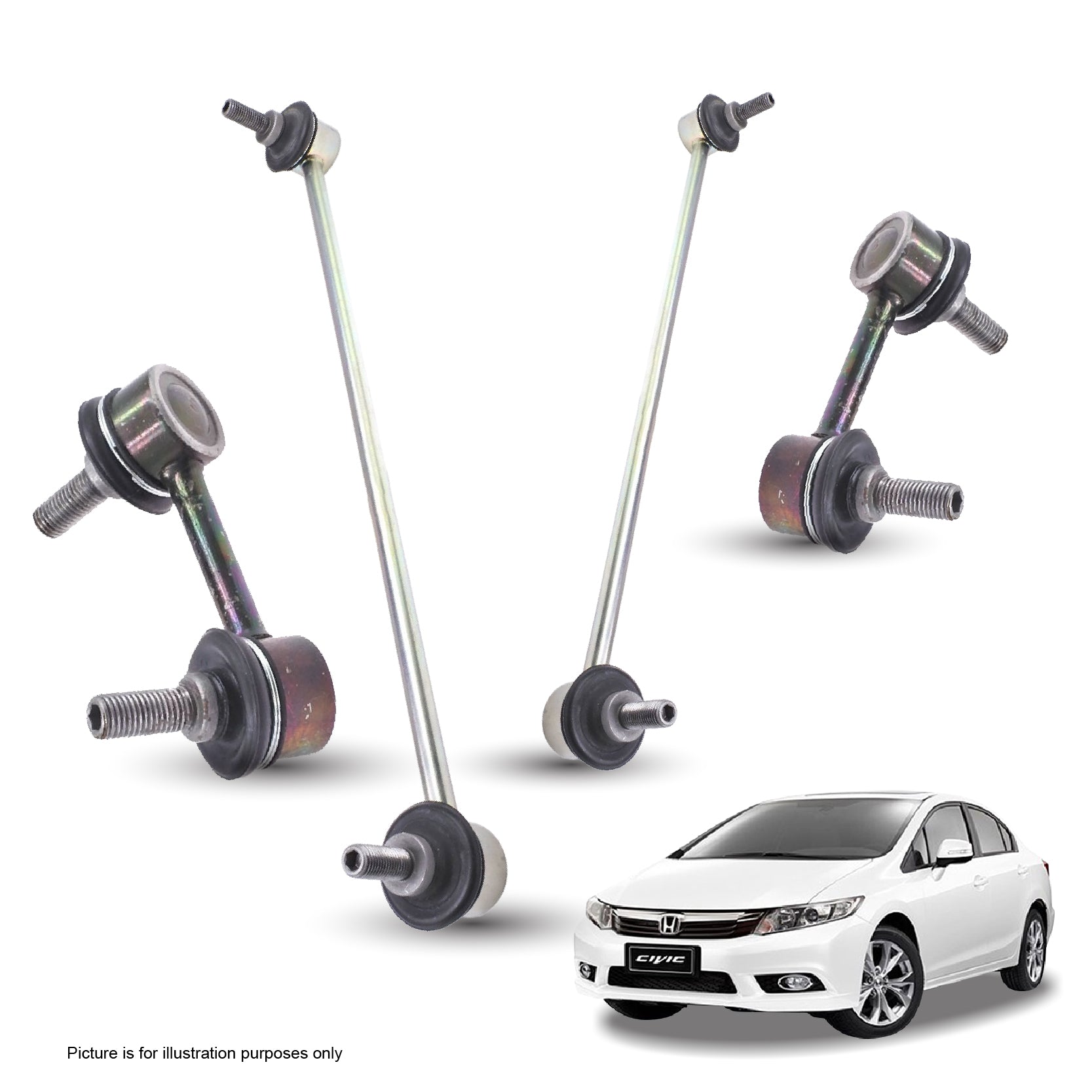 Stabilizer Link Set Honda Civic TRO (2011-2016) – AMB. Lower Arm ...